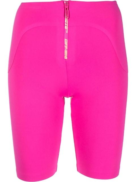 logo zip cycling shorts by OFF-WHITE