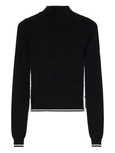 logoband turtleneck sweater by OFF-WHITE