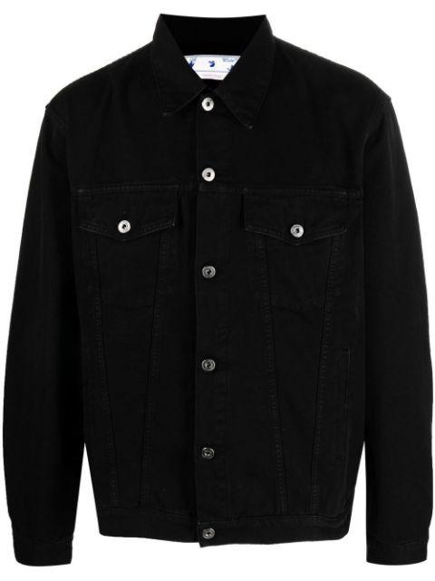 long-sleeve denim jacket by OFF-WHITE
