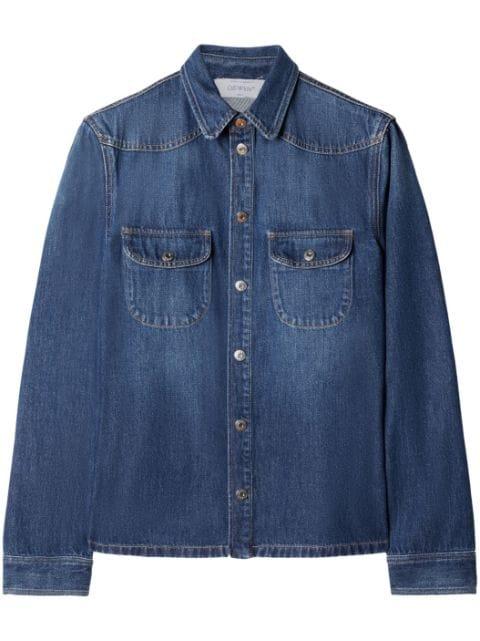 long-sleeve denim shirt by OFF-WHITE
