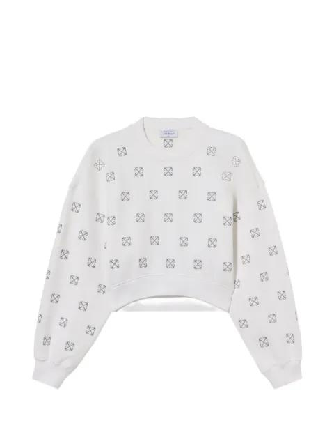 lurex Little Arrows sweatshirt by OFF-WHITE