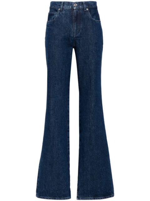 mid-rise flared jeans by OFF-WHITE