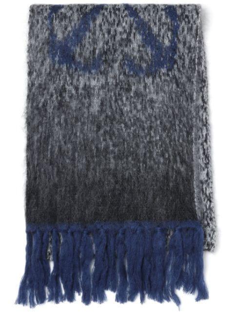 mohair-blend scarf by OFF-WHITE