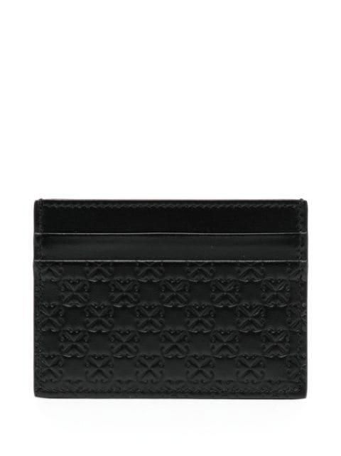 monogram leather cardholder by OFF-WHITE