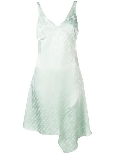 monogram print dress by OFF-WHITE