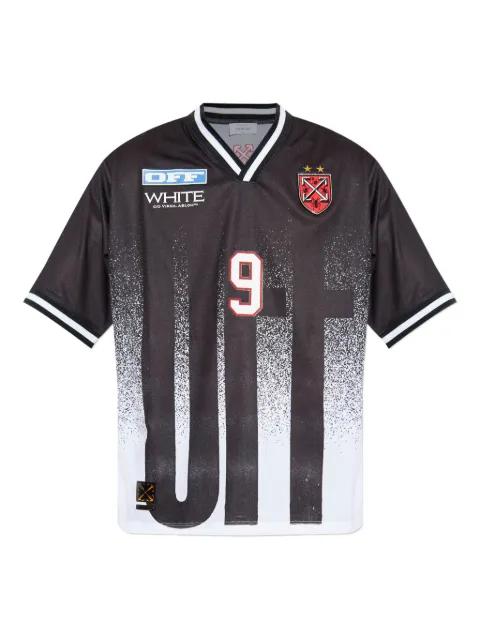 number appliqué T-shirt by OFF-WHITE