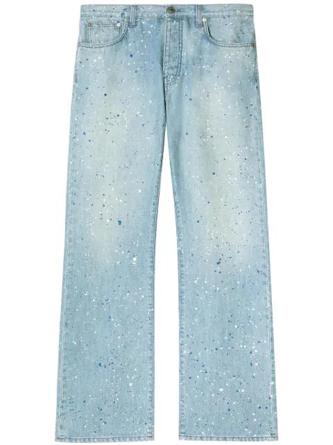 paint-splatter jeans by OFF-WHITE