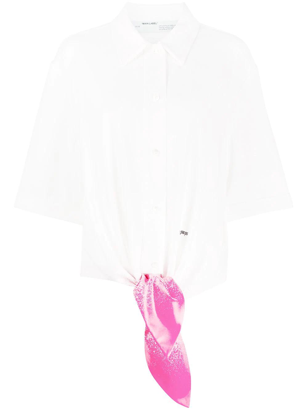 paint splatter shirt by OFF-WHITE