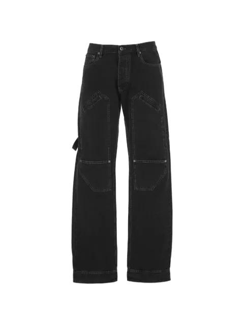 panelled carpenter jeans by OFF-WHITE