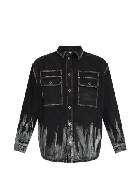 patch-pocket shirt jacket by OFF-WHITE