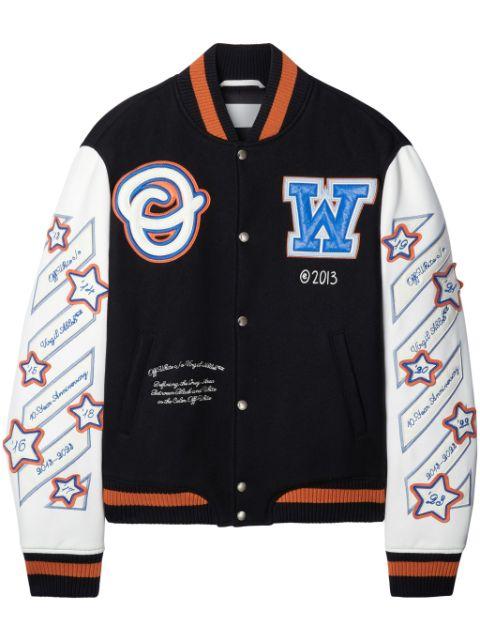 patchwork bomber jacket by OFF-WHITE