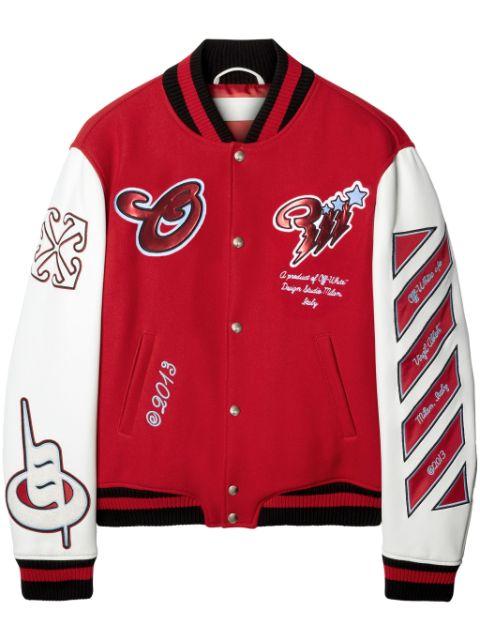 patchwork bomber jacket by OFF-WHITE