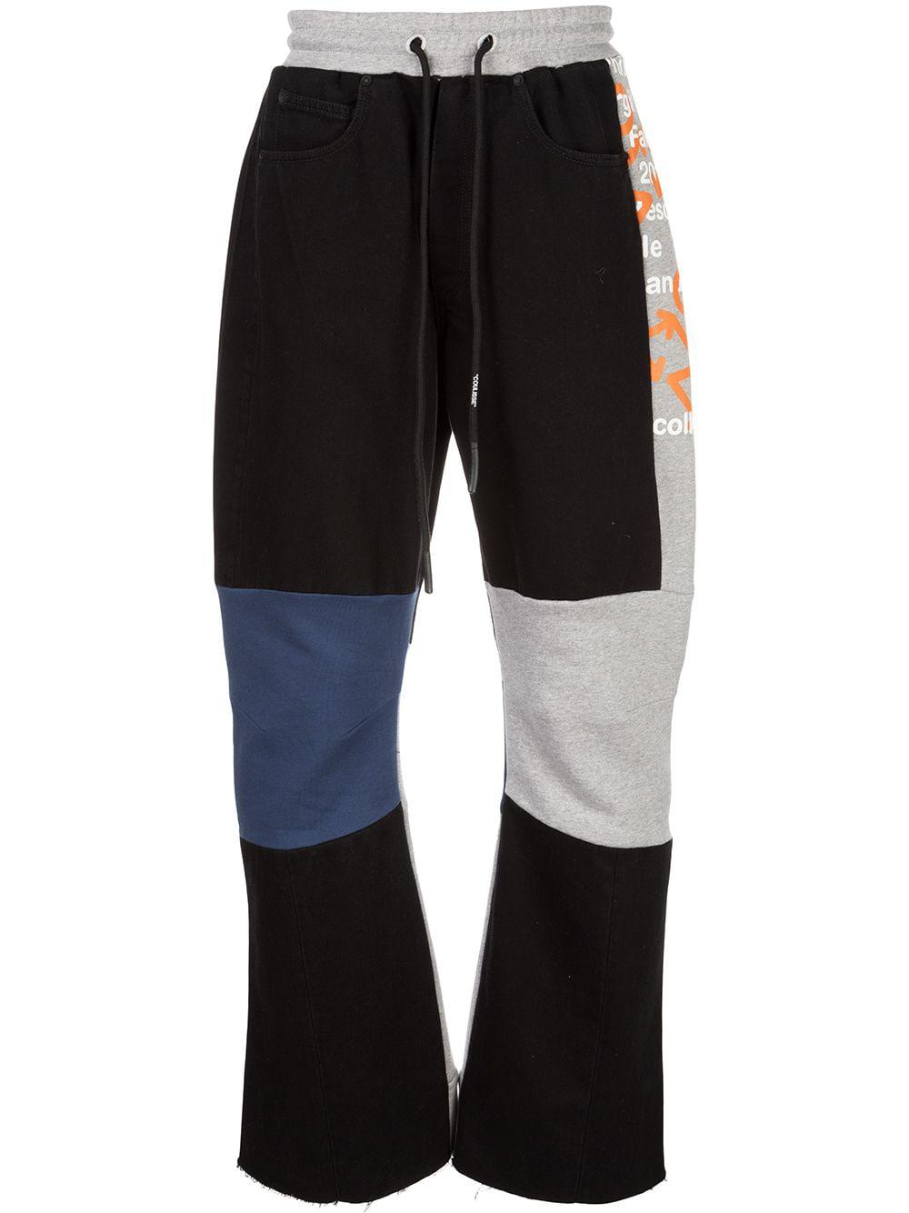 patchwork sweatpants by OFF-WHITE