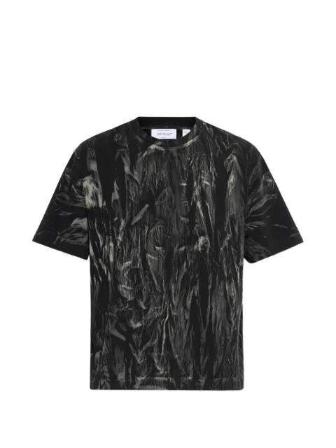patterned T-shirt by OFF-WHITE