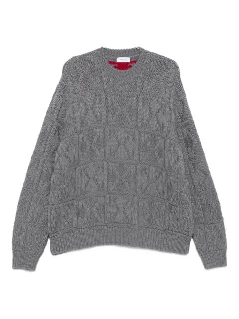 patterned sweater by OFF-WHITE