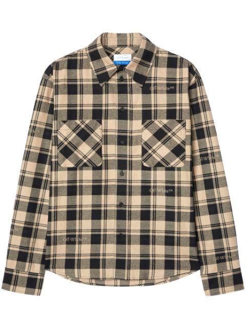 plaid flannel shirt by OFF-WHITE