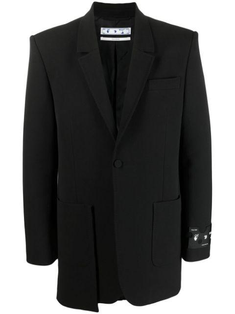 pocket-detail blazer by OFF-WHITE