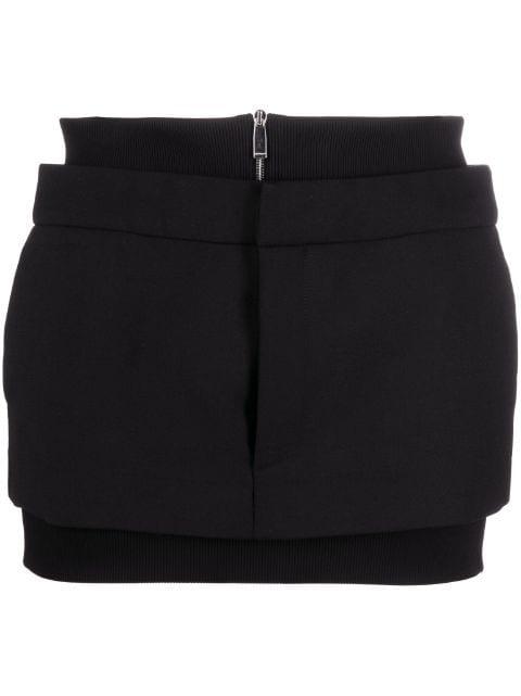 ribbed-band miniskirt by OFF-WHITE