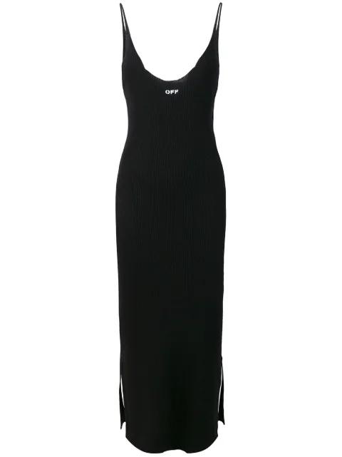 ribbed dress by OFF-WHITE