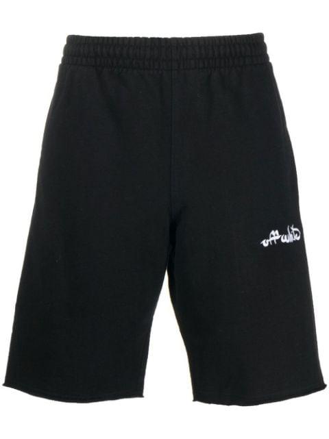 script logo track shorts by OFF-WHITE
