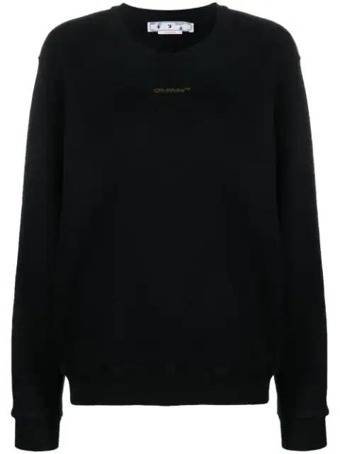 signature Arrows tie-dye crewneck sweatshirt by OFF-WHITE