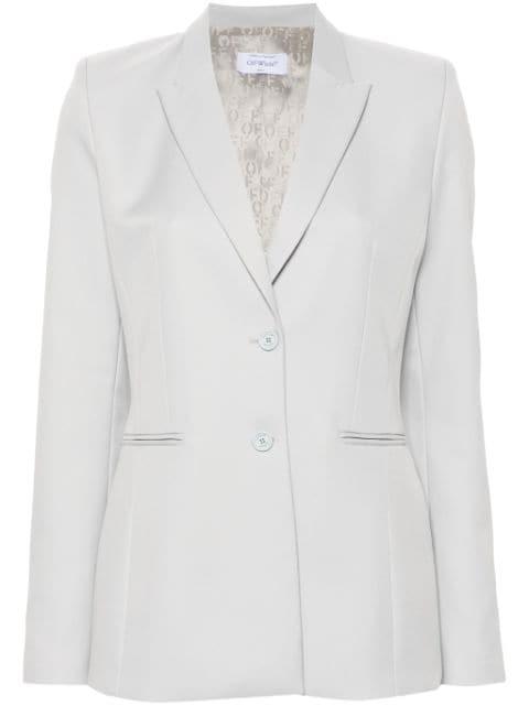 single-breasted blazer by OFF-WHITE