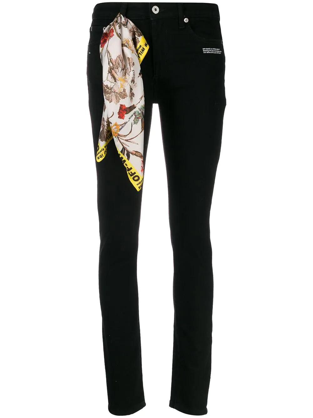 skinny leg jeans by OFF-WHITE