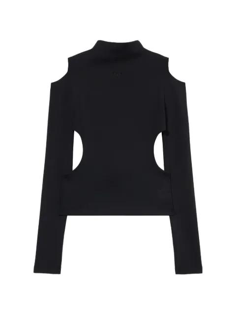 sleek meteor cut-out long-sleeved sweater by OFF-WHITE