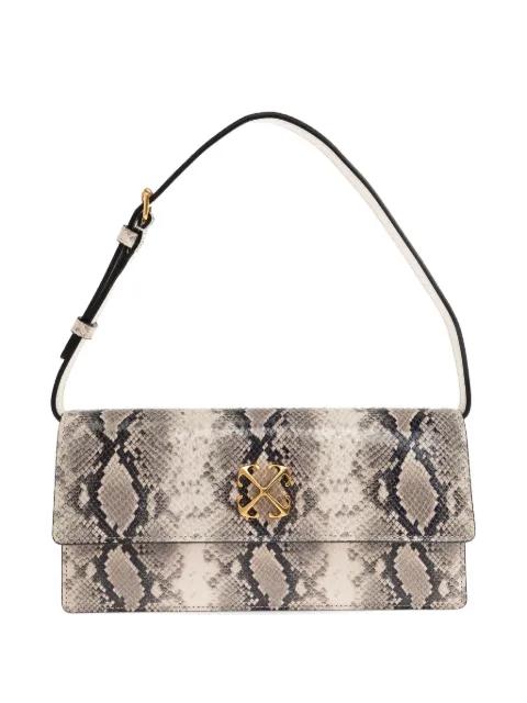 snakeskin-effect shoulder bag by OFF-WHITE