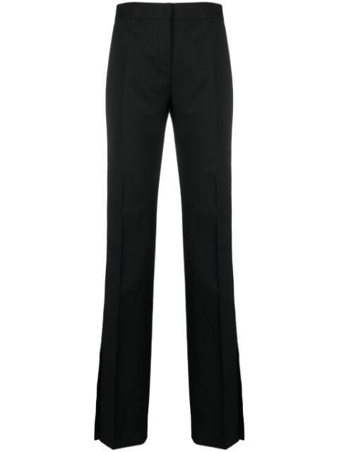 split-hem tailored trousers by OFF-WHITE