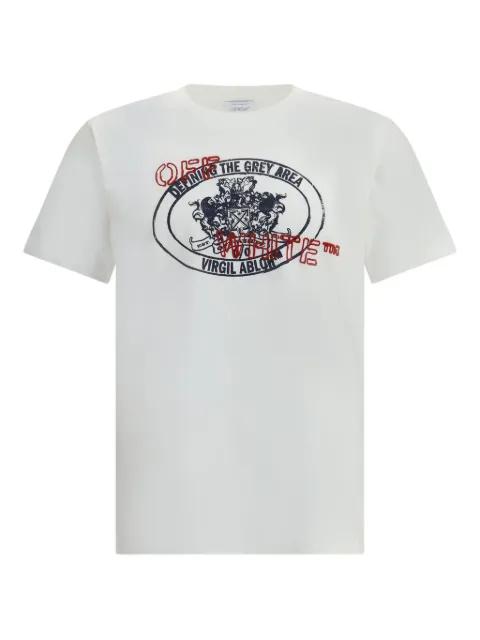 stamp arrow short-sleeve T-shirt by OFF-WHITE