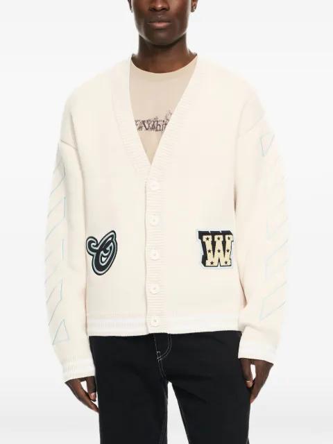 star logo cardigan by OFF-WHITE