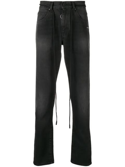 straight cut jeans by OFF-WHITE