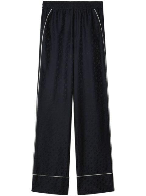 straight-leg pyjama-inspired trousers by OFF-WHITE