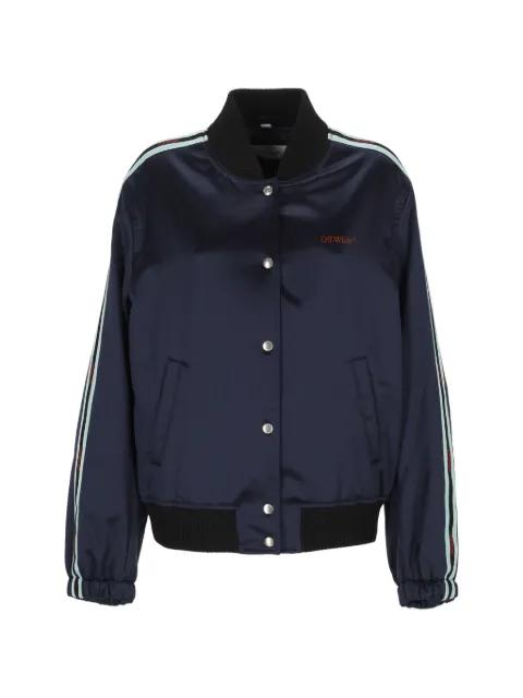 striped bomber jacket by OFF-WHITE