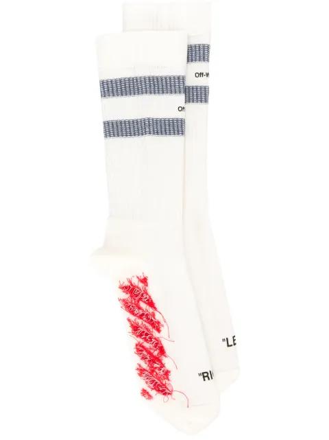 striped socks by OFF-WHITE