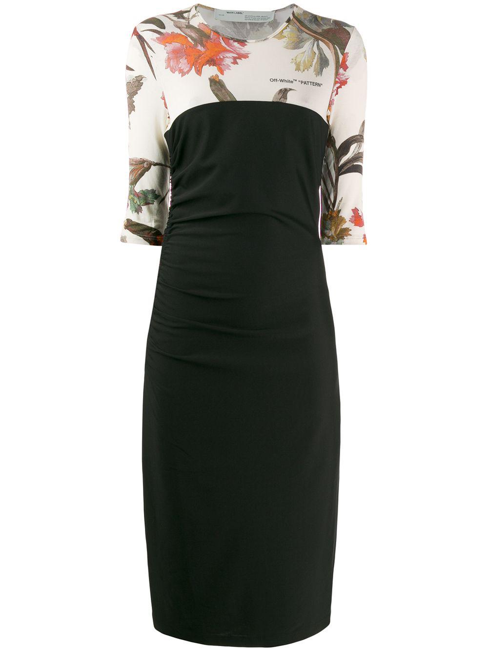two-layer midi dress by OFF-WHITE