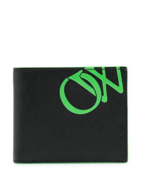 two-tone bi-fold wallet by OFF-WHITE