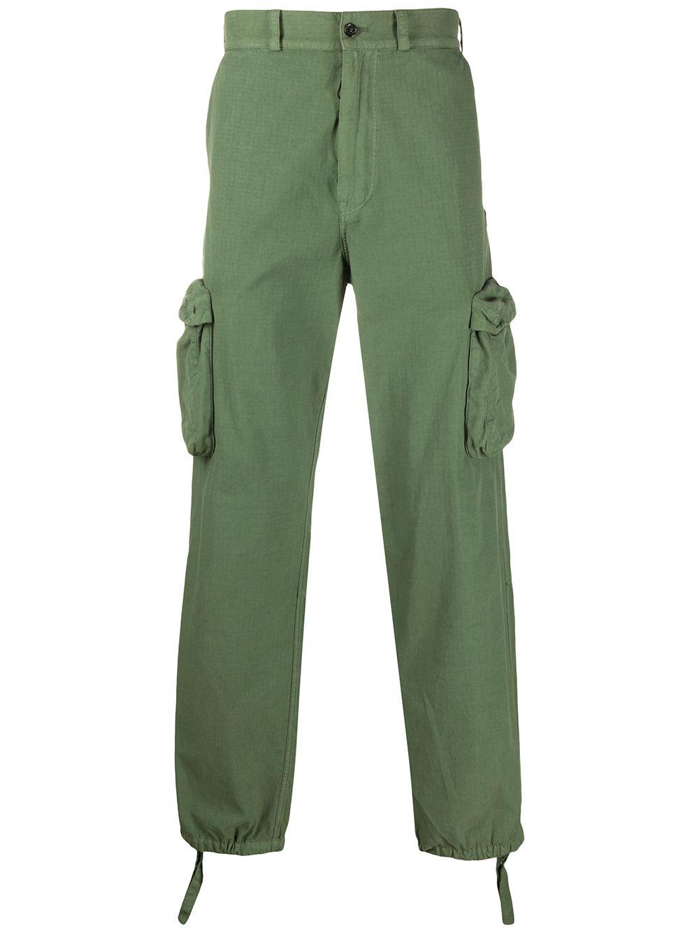 utility pocket straight trousers by OFF-WHITE