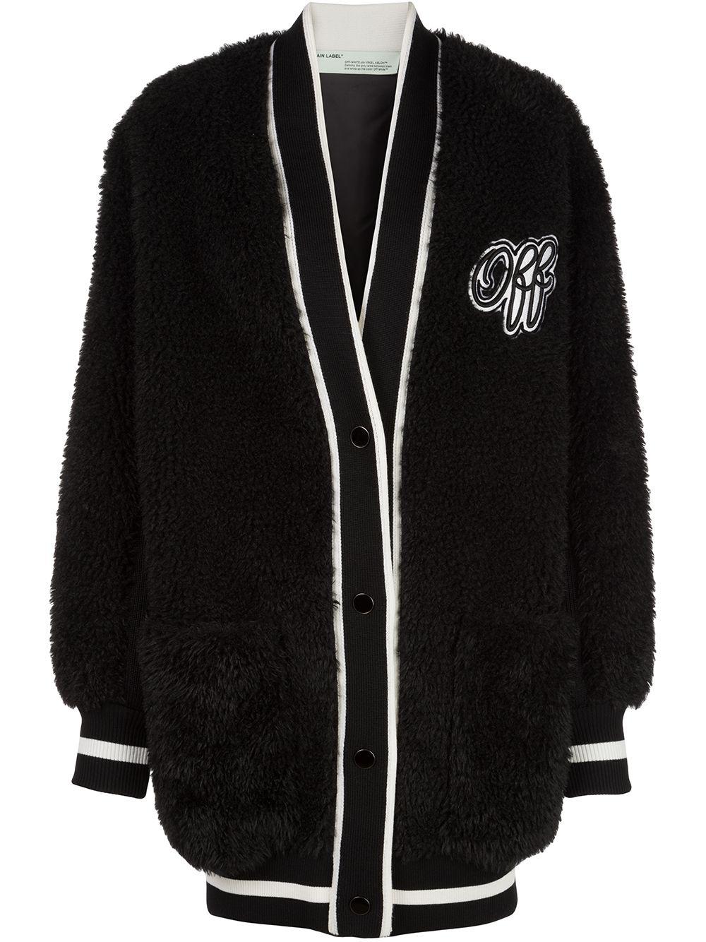 varsity cardigan by OFF-WHITE