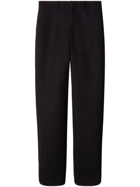 virgin wool straight-leg trousers by OFF-WHITE