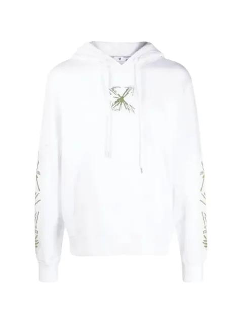 white hoodie by OFF-WHITE