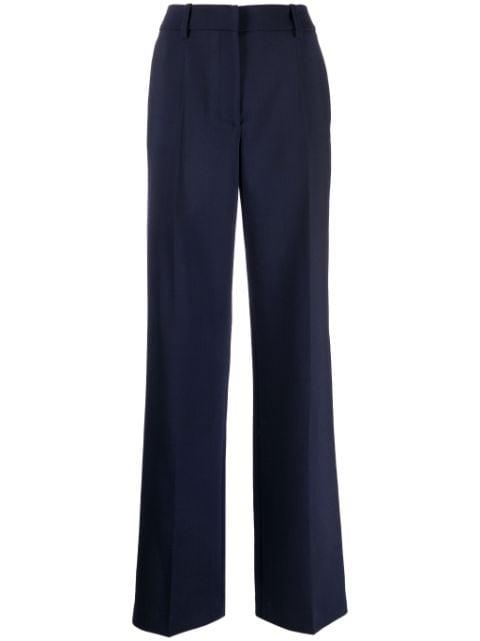 wide-leg virgin-wool-blend trousers by OFF-WHITE