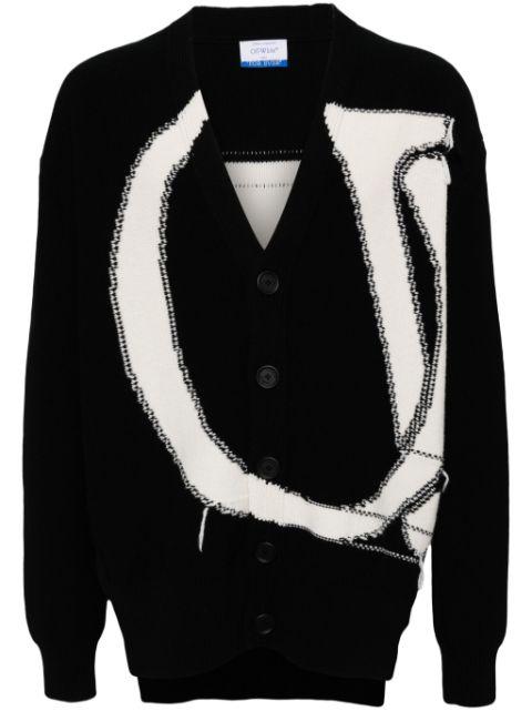 wool cardigan by OFF-WHITE