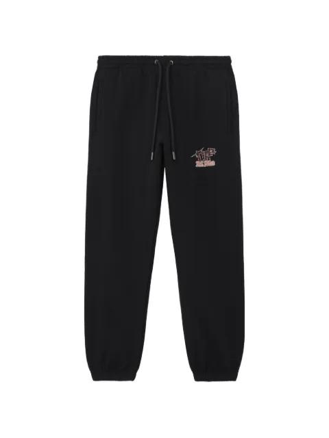 x AC Milan elasticated-waistband track pants by OFF-WHITE