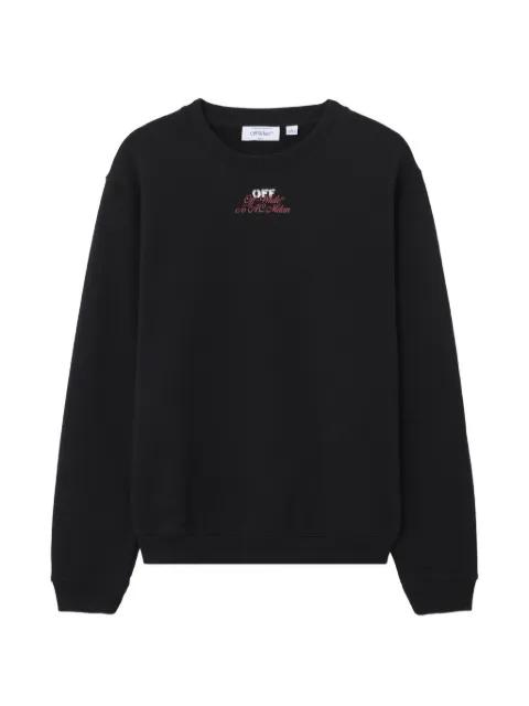 x AC Milan logo-print sweatshirt by OFF-WHITE