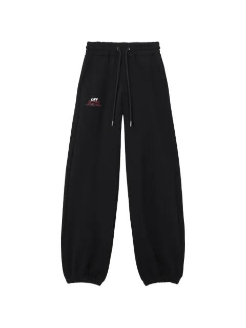x AC Milan logo-print track pants by OFF-WHITE