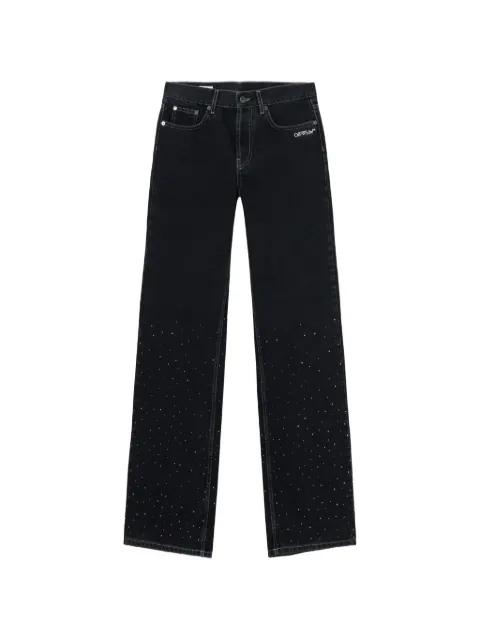 x Swarovski crystal-embellished jeans by OFF-WHITE
