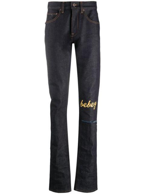 x Theophilus London bebey selvedge jeans by OFF-WHITE