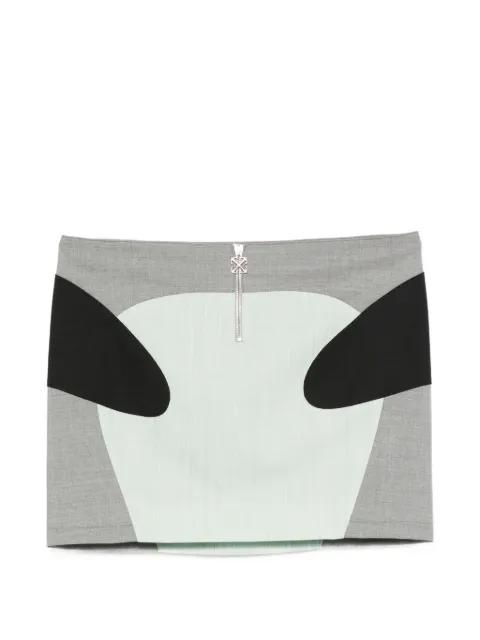zip-fastening mini skirt by OFF-WHITE